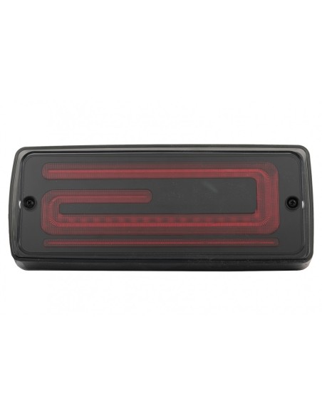 Fanali a LED Bar per Mercedes G-Class W463 (08-17) Facelift 18 Design Luci di svolta sequenziali Avvio dinamico Fumo