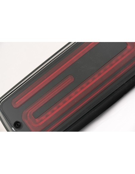 Fanali a LED Bar per Mercedes G-Class W463 (08-17) Facelift 18 Design Luci di svolta sequenziali Avvio dinamico Fumo
