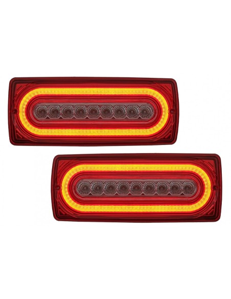 Fanali posteriori a LED per Mercedes G-Class W463 (1989-15) Rosso Chiaro
