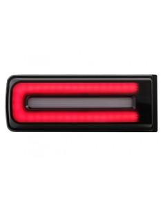 Luci posteriori a LED per Mercedes G-Class W463 (08-17) Facelift 18 Design Luci di svolta sequenziali nere 2