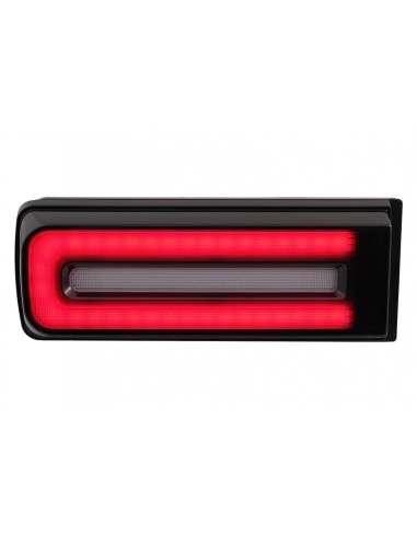 Luci posteriori a LED per Mercedes G-Class W463 (08-17) Facelift 18 Design Luci di svolta sequenziali nere