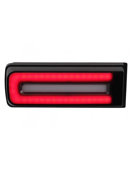 Luci posteriori a LED per Mercedes G-Class W463 (08-17) Facelift 18 Design Luci di svolta sequenziali nere