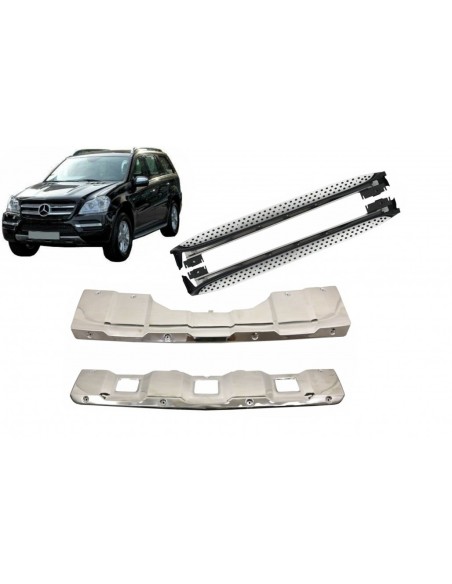 Pattini fuori strada w/punti laterali dei bordi di funzionamento per Mercedes GL-Class X164 (06-09)