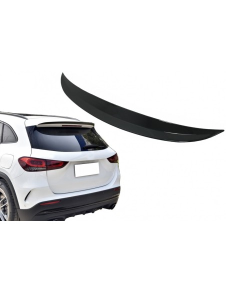 Spoiler del cofano del bagagliaio del tetto per Mercedes GLA H247 (-up) Piano Nero