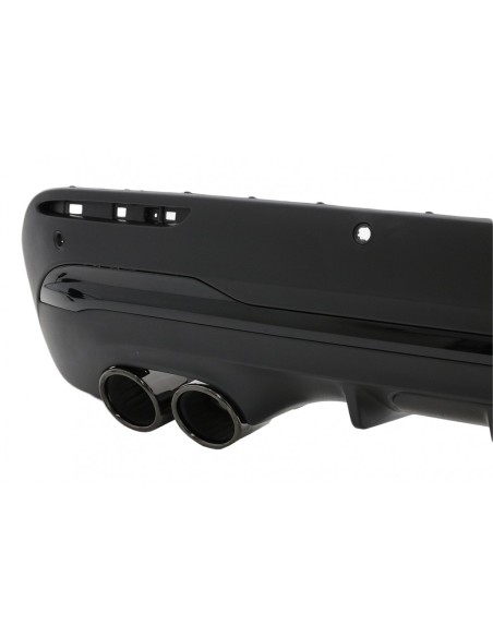 Diffusore posteriore e piano punte di scarico nero per Mercedes GLA SUV H247 Sport Line (-) Aero 45S Design Night Package