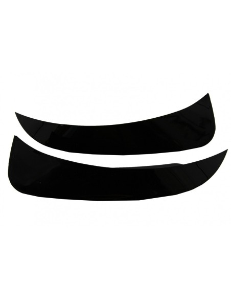 Paraurti posteriore alette laterali Flics per Mercedes GLA X156 GLA250 GLA45 (14-up) Black Edition
