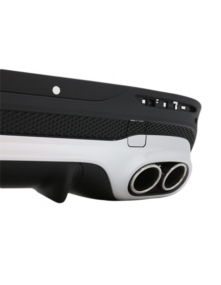 Diffusore posteriore w/ Chrome per Mercedes GLB X247 SUV (-up) 45 S Design