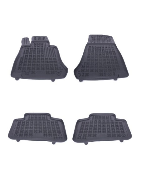 Tappetino in gomma per Mercedes GLC SUV X253 GLC Coupe C253 (15-) Nero