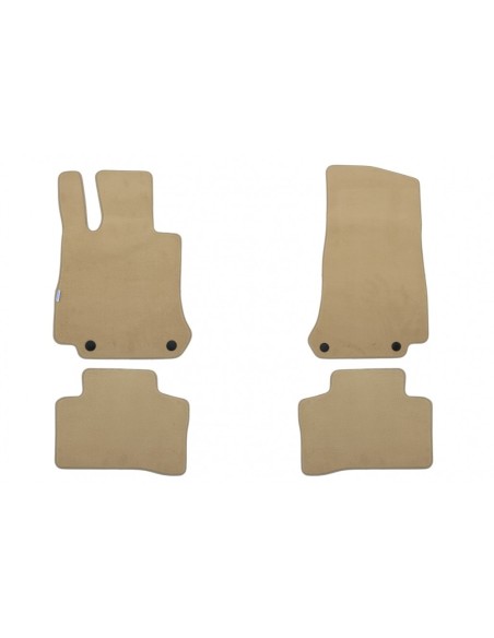 Tappeto beige per MERCEDES GLC (X253) 09-15 GLC Coupe (C253) 09-16