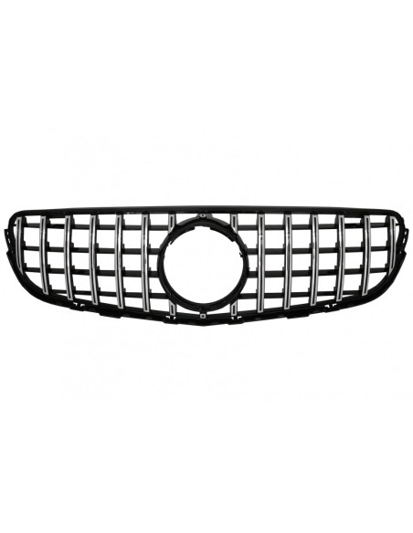 Griglia centrale anteriore per Mercedes GLC X253 C253 (15-18) GTPanamericana Look Chrome