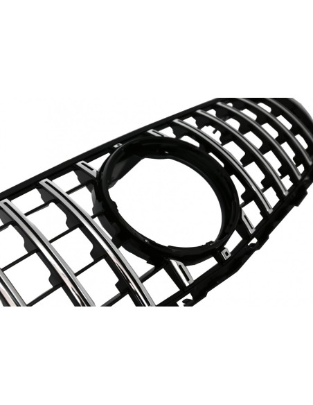 Griglia centrale anteriore per Mercedes GLC X253 C253 (15-18) GTPanamericana Look Chrome