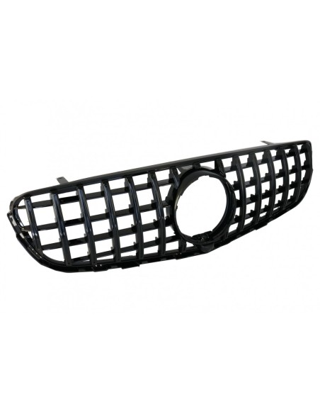 Griglia centrale anteriore per Mercedes GLC X253 C253 (15-18) GTPanamericana Design tutto il nero