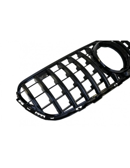 Griglia centrale anteriore per Mercedes GLC X253 C253 (15-18) GTPanamericana Design tutto il nero
