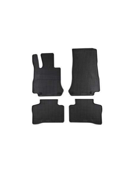 Tappetino in gomma per MERCEDES X253 GLC 15+ Nero