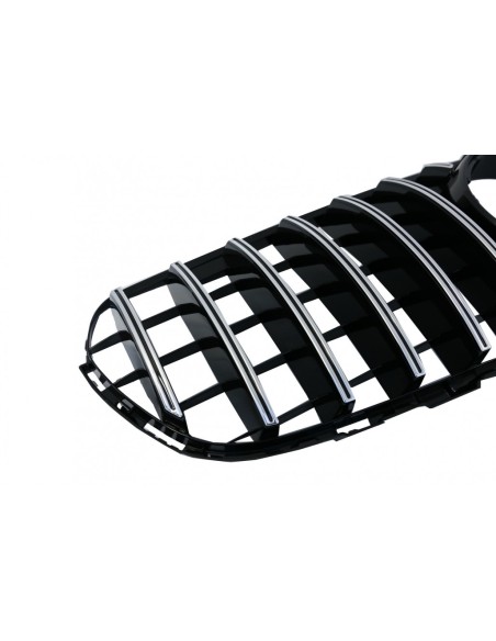 Griglia centrale anteriore per Mercedes GLC X253 C253 (15-18) GTPanamericana Look Chrome