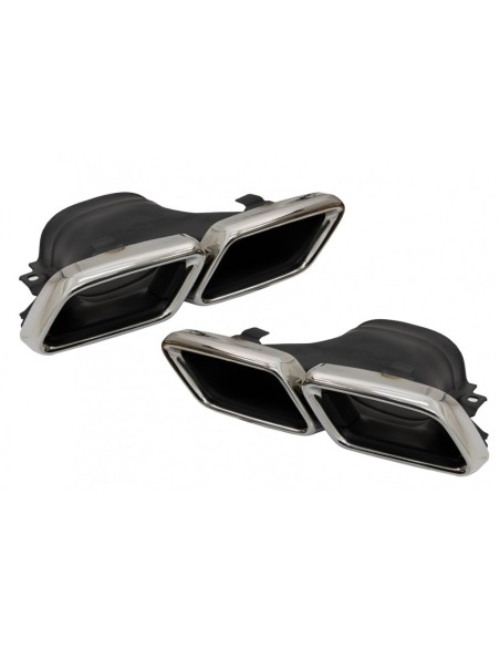 Suggerimenti per silenziatore di scarico per Mercedes E-Class W213 (16-up) E63 Design GLC SUV X253 GLC Coupe C253 (15-17)