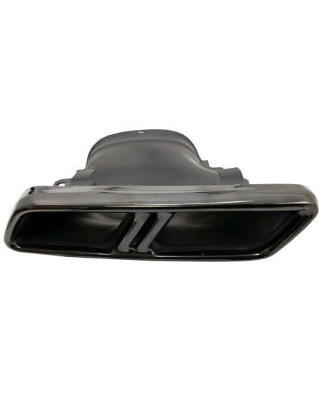 Silenziatore di scarico Suggerimenti per Mercedes E-Class W213 (16-up) E63 S Design GLC SUV X253 GLC Coupe C253 (15-17) Nero