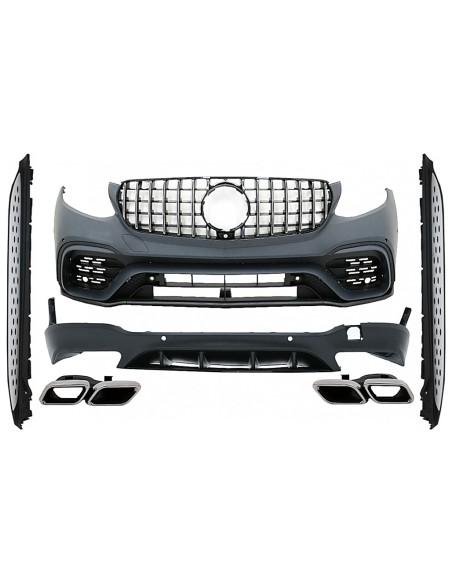 Corredo per Mercedes GLC SUV X253 (15-07.19) Progettazione GLC63 w/ Schede di funzionamento