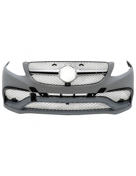 Kit sportivo per Mercedes GLE Coupe C292 Sport Line (15-19) con terminali di scarico cromati