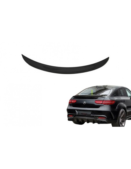Trunk Boot Spoiler per Mercedes GLE Coupe C292 (15-19) Piano Nero