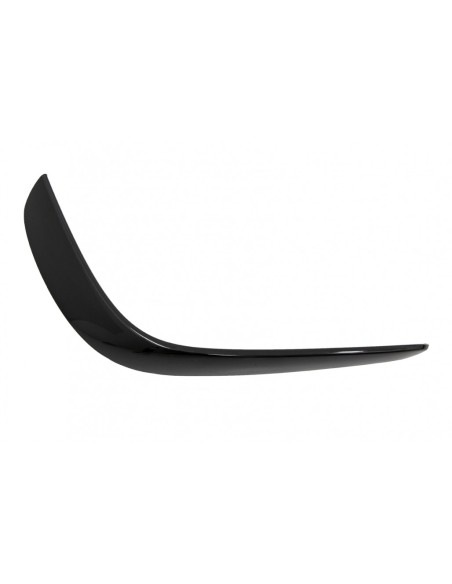 Spoiler anteriore Splitter Flaps Flics per Mercedes GLE Coupe C292 (15-18) Piano Nero