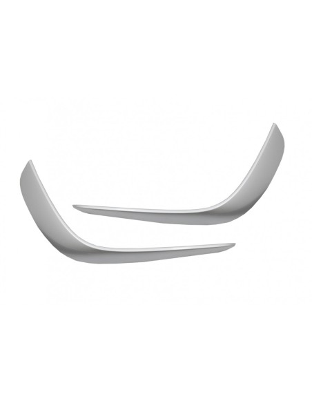Spoiler anteriore Splitter alette Flics guarnire Chrome per Mercedes GLE Coupe C292 (15-18)