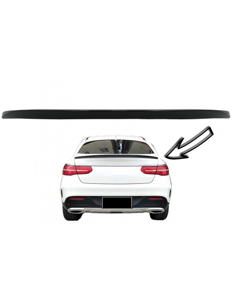 Trunk Boot Spoiler per Mercedes GLE Coupe C292 (15-19) Piano Nero
