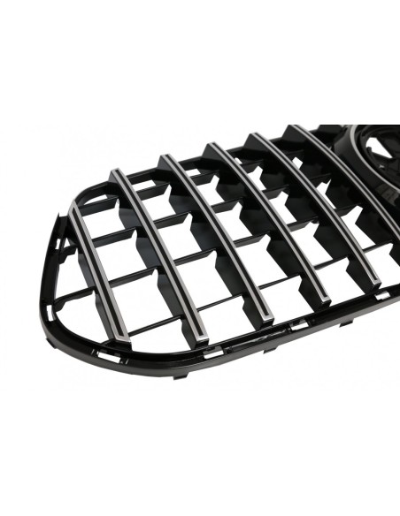Griglia centrale anteriore per Mercedes GLE SUV W167 V167 GLE Coupe C167 Sport Package (19-Up)