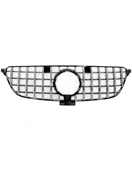Griglia anteriore per Mercedes GLE Coupe C292 (15-18) GT-R Panamericana Design Chrome