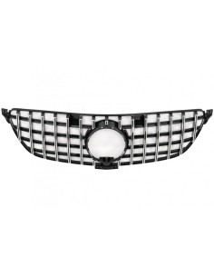 Griglia anteriore per Mercedes GLE Coupe C292 (15-18) GT-R Panamericana Design Chrome 2