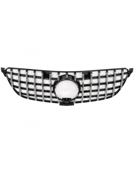 Griglia anteriore per Mercedes GLE Coupe C292 (15-18) GT-R Panamericana Design Chrome