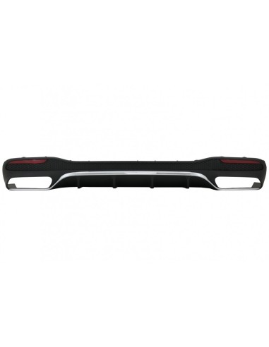 Paraurti posteriore Diffusore d'aria w/ scarico Marmitta suggerimenti per Mercedes GLE Classe W166 SUV Facelift (15-19) GLE63