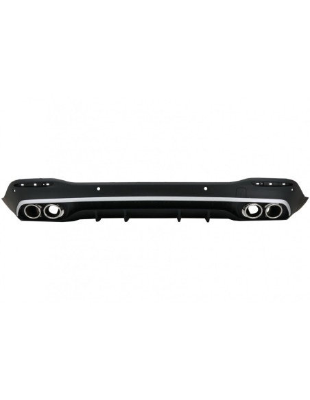 Il diffusore posteriore w/argento si capovolge per la linea di sport di Mercedes GLE W167 SUV V167 (19-Up) GLE53