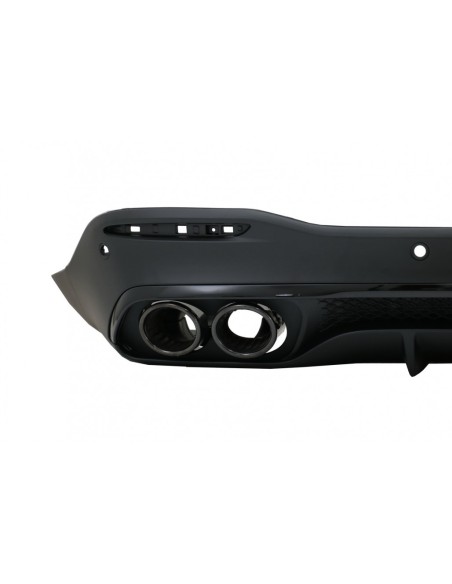 Diffusore posteriore w/punte nere del per la linea (19-Up) di notte di progettazione di Mercedes GLE W167 SUV V167 Sport GLE53