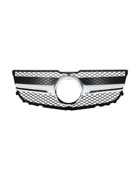 Griglia anteriore per MERCEDES Benz GLK-Class X4 (13-15) Silver Design