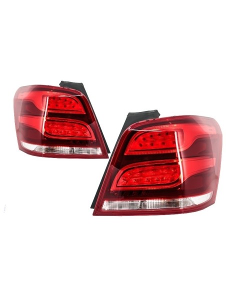 Fanali posteriori a LED per MERCEDES Benz GLK X4 (13-15)
