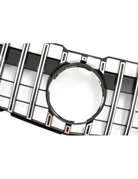Griglia anteriore per Mercedes GLK-Class X4 Facelift (13-15) GT-R Panamericana Design Chrome