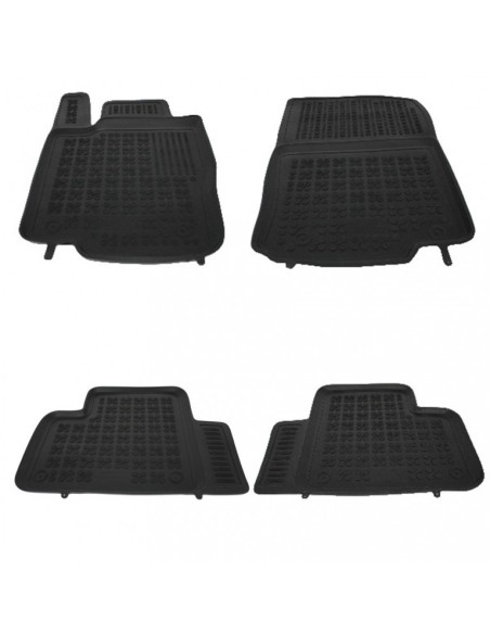 Tappetino in gomma per MERCEDES ML W166 (11-15) GLE (15-up) GLE Coupe C292 (15-up) Nero