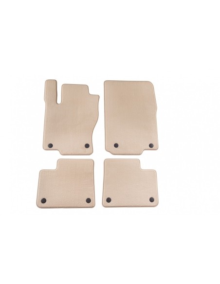 Tappeto beige per MERCEDES M-Klasse (W166) 11-11 GL-Klasse (X166) ab 11-12 GLE Coupe 07-15 GLE
