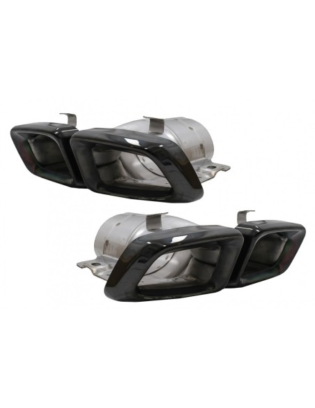 Silenziatore di scarico Suggerimenti per Mercedes M-Class W166 (12-15) CLS-Class W218 Facelift CLS63 Black Edition