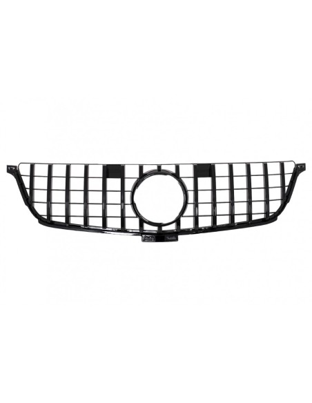 Griglia anteriore per Mercedes ML-Class W166 (12-14) GT-R Panamericana Design Nero