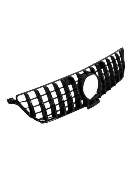 Griglia anteriore per Mercedes ML-Class W166 (12-14) GT-R Panamericana Design Nero