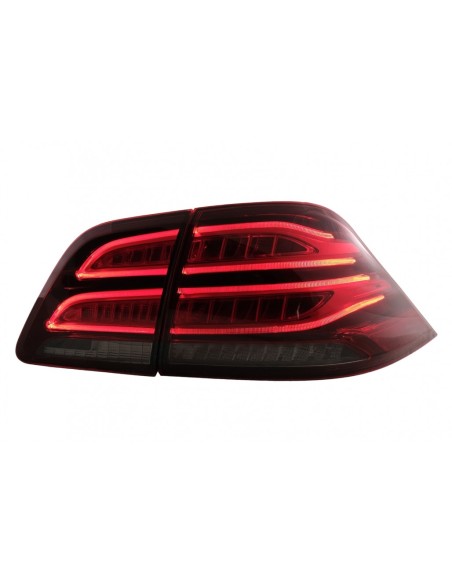 Full LED lightbar luci posteriori per Mercedes M-Class W166 (12-15) rosso bianco LHD
