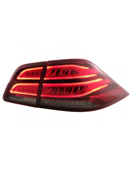 Full LED lightbar luci posteriori per Mercedes M-Class W166 (12-15) rosso bianco LHD