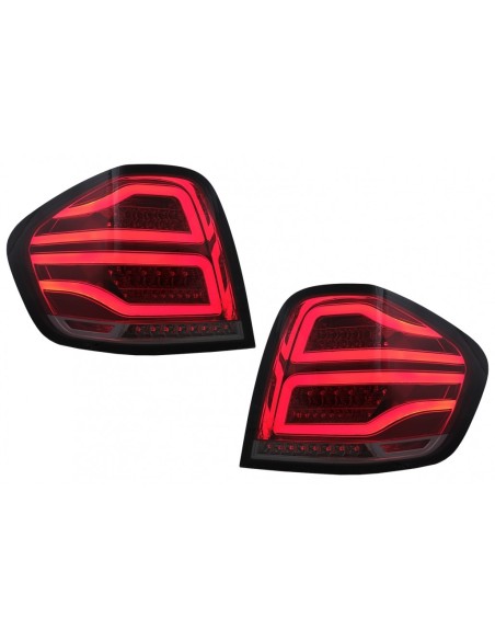Fanali posteriori a LED completi per Mercedes M-Class W164 (05-08) Fumo rosso