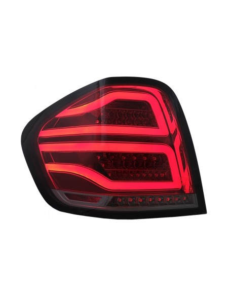 Fanali posteriori a LED completi per Mercedes M-Class W164 (05-08) Fumo rosso