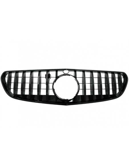 Griglia centrale per Mercedes S-CLASS Coupe C217 (14-17) Cabrio A217 (15-17) GT-R Panamericana Design Nero