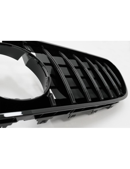 Griglia centrale per Mercedes S-CLASS Coupe C217 (14-17) Cabrio A217 (15-17) GT-R Panamericana Design Nero