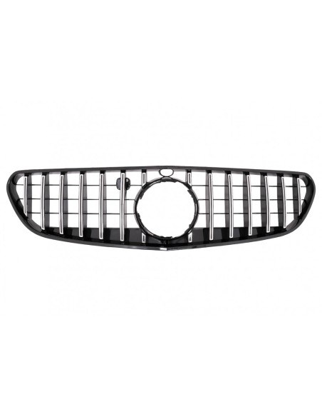 Griglia centrale per Mercedes S-Class Coupe C217 (14-17) Cabrio A217 (15-17) Chrome Stripes GT-R Panamericana Design