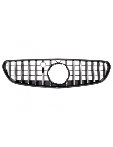 Griglia centrale per Mercedes S-Class Coupe C217 (14-17) Cabrio A217 (15-17) Chrome Stripes GT-R Panamericana Design